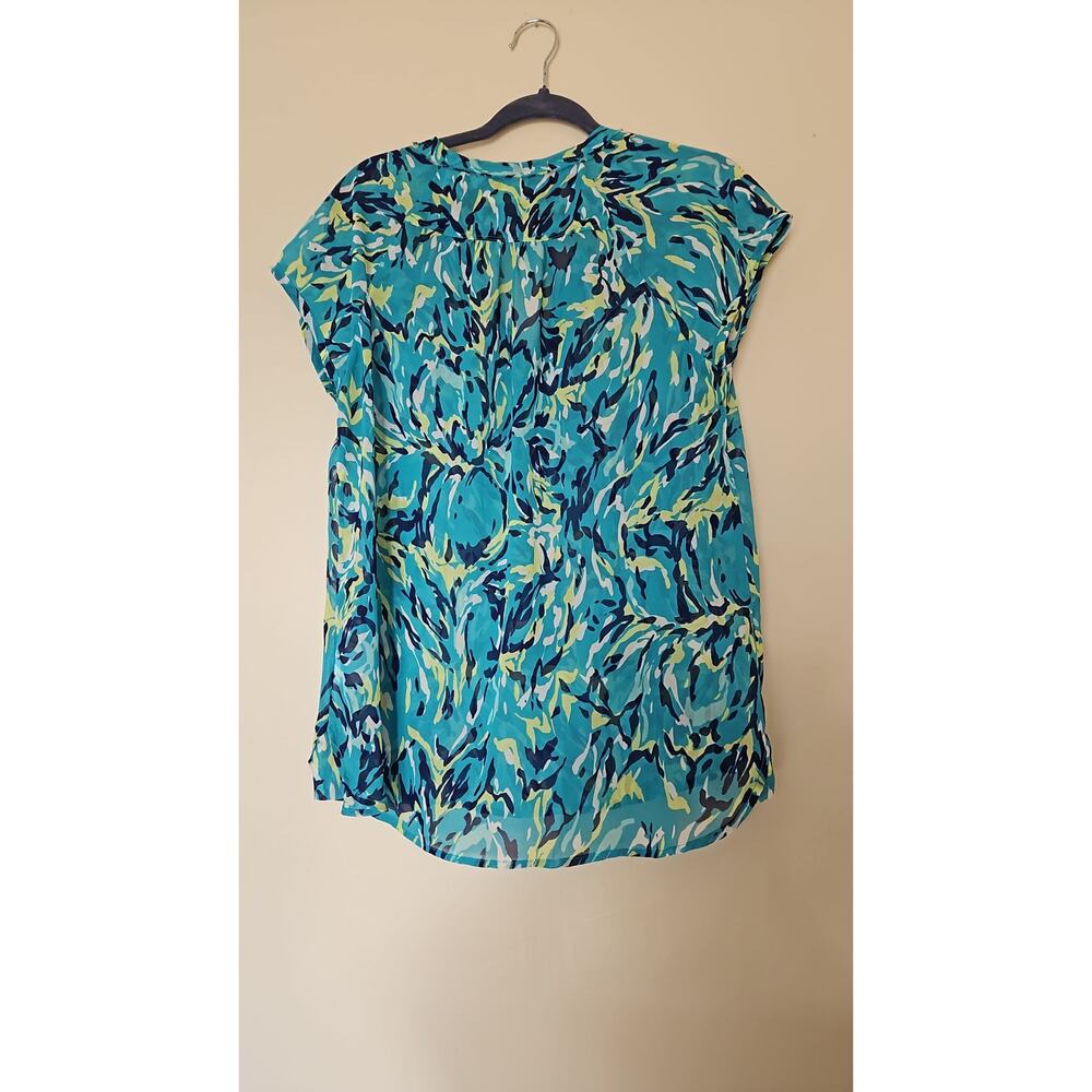 LIZ CLAIBORNE - Turquoise Shirt - Picture 3 of 5